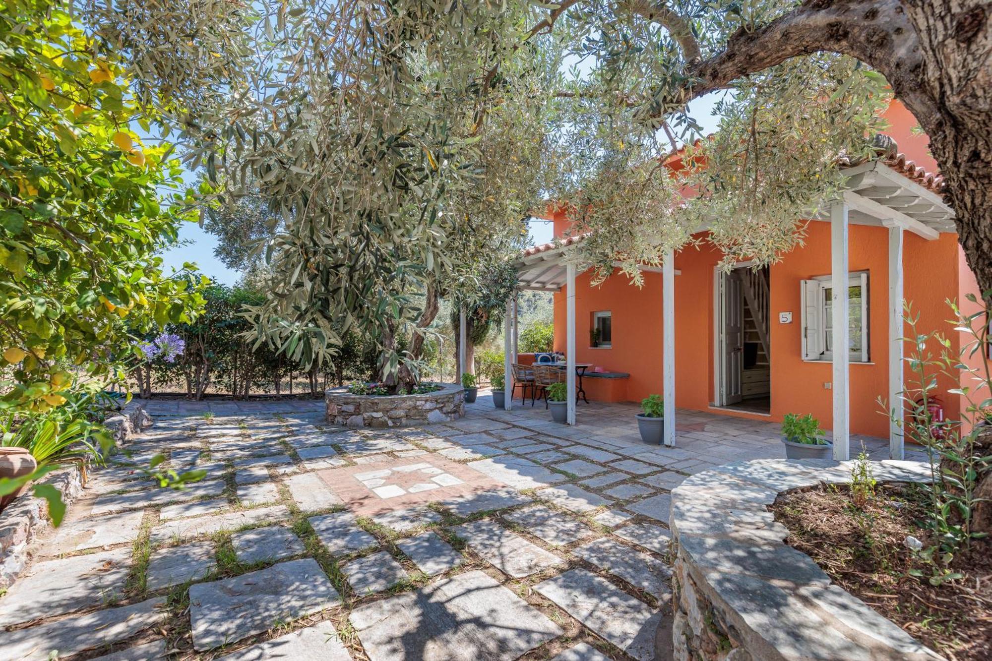 סקופלוס טאון Aretousa Studios & Apartments מראה חיצוני תמונה